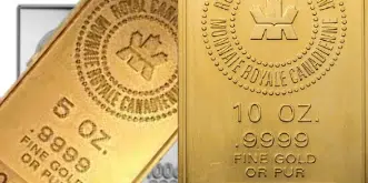 Gold 5-Ounce & 10-Ounce Bar RCM
