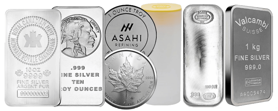 Gold & Silver Products by Various Mint