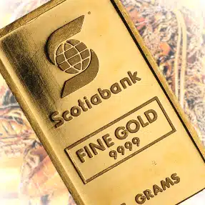 Scotiabank Gold bars, 1 Ounce Bar Scotiabank