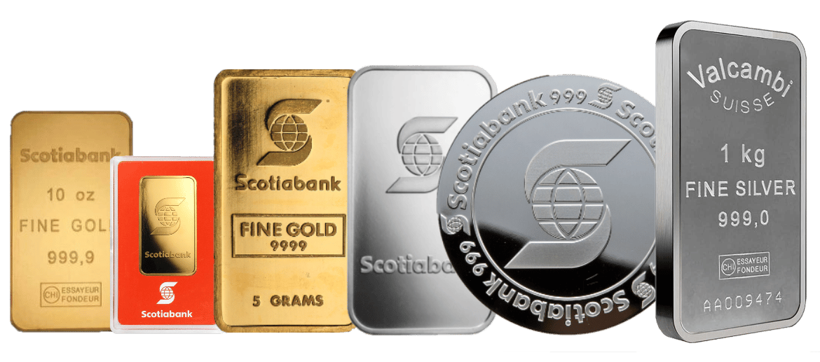 Sell Scotiabank bullion at A&M Gold Buyers- Ajax, ON