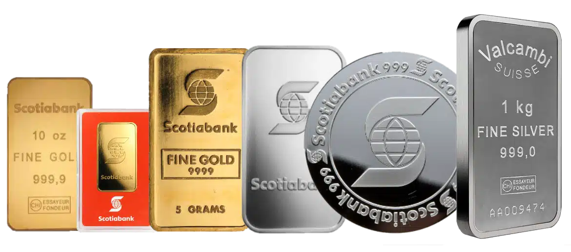 Sell Scotiabank bullion at A&M Gold Buyers- Ajax, ON